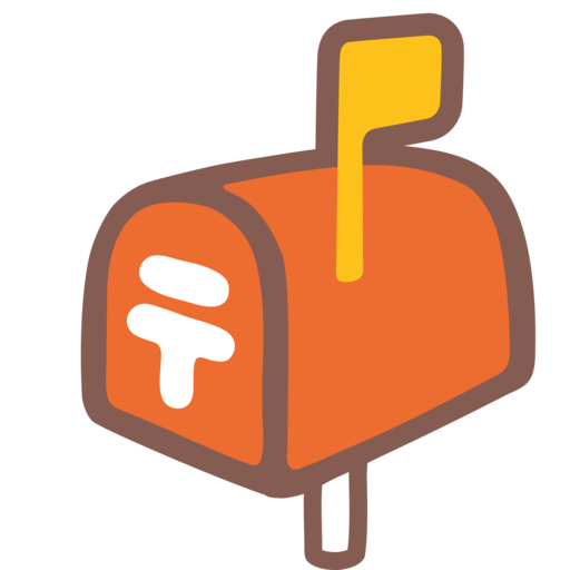 📫 Boîte Aux Lettres Fermée Drapeau Levé Emoji Copier & Coller