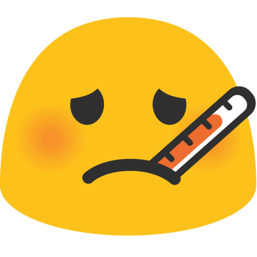 🤒 Face With Thermometer Emoji Copy & Paste Get Meaning & Images