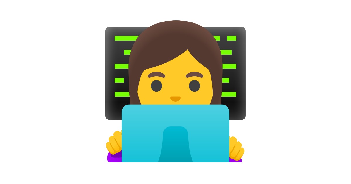 Woman Technologist Emoji