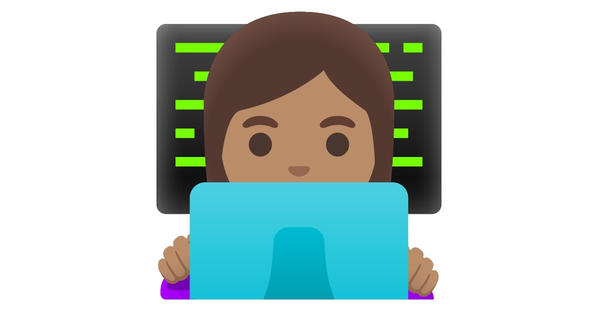 Woman Technologist Medium Skin Tone Emoji