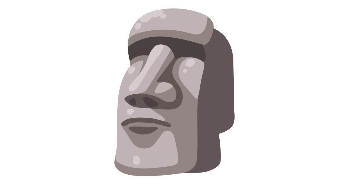 Moai Emoji