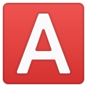 Android Pie; U+1F170 U+FE0F; Emoji