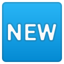 Android Pie; U+1F195; Emoji