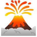 Android Pie; U+1F30B; Emoji