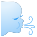 Android Pie; U+1F32C U+FE0F; Emoji