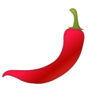 Android Pie; U+1F336 U+FE0F; Emoji