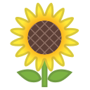Android Pie; U+1F33B; Emoji