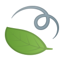 Android Pie; U+1F343; Emoji