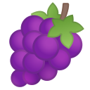 Android Pie; U+1F347; Emoji