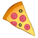 Android Pie; U+1F355; Emoji