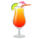 Android Pie; U+1F379; Emoji