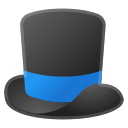Android Pie; U+1F3A9; Emoji