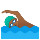 Android Pie; U+1F3CA U+1F3FE U+200D U+2642 U+FE0F; Emoji