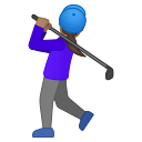 Android Pie; U+1F3CC U+1F3FD U+200D U+2640 U+FE0F; Emoji