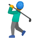 Android Pie; U+1F3CC U+FE0F U+200D U+2642 U+FE0F; Emoji
