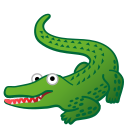 Android Pie; U+1F40A; Emoji