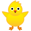 Android Pie; U+1F425; Emoji