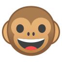 Android Pie; U+1F435; Emoji