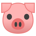 Android Pie; U+1F437; Emoji