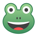 Android Pie; U+1F438; Emoji