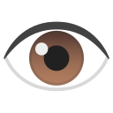 Android Pie; U+1F441 U+FE0F; Emoji