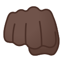 Android Pie; U+1F44A U+1F3FF; Emoji
