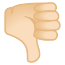 Android Pie; U+1F44E U+1F3FB; Emoji