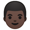 Android Pie; U+1F468 U+1F3FF; Emoji