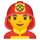 Android Pie; U+1F468 U+200D U+1F692; Emoji
