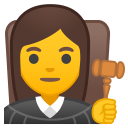 Android Pie; U+1F469 U+200D U+2696 U+FE0F; Emoji