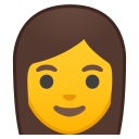 Android Pie; U+1F469; Emoji
