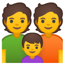 Android Pie; U+1F46A; Emoji
