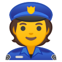 Android Pie; U+1F46E; Emoji