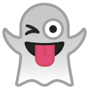 Android Pie; U+1F47B; Emoji