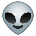 Android Pie; U+1F47D; Emoji