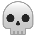 Android Pie; U+1F480; Emoji