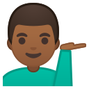 Android Pie; U+1F481 U+1F3FE U+200D U+2642 U+FE0F; Emoji