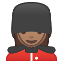 Android Pie; U+1F482 U+1F3FD U+200D U+2640 U+FE0F; Emoji