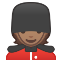 Android Pie; U+1F482 U+1F3FD; Emoji