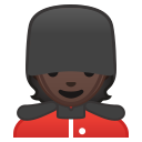 Android Pie; U+1F482 U+1F3FF; Emoji