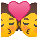 Android Pie; U+1F48F; Emoji