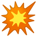 Android Pie; U+1F4A5; Emoji