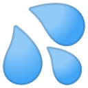 Android Pie; U+1F4A6; Emoji