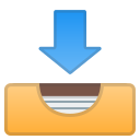 Android Pie; U+1F4E5; Emoji