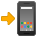Android Pie; U+1F4F2; Emoji