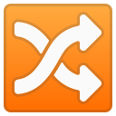 Android Pie; U+1F500; Emoji