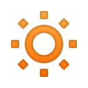 Android Pie; U+1F505; Emoji