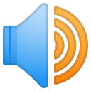 Android Pie; U+1F50A; Emoji