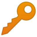 Android Pie; U+1F511; Emoji
