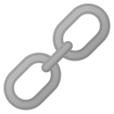 Android Pie; U+1F517; Emoji
